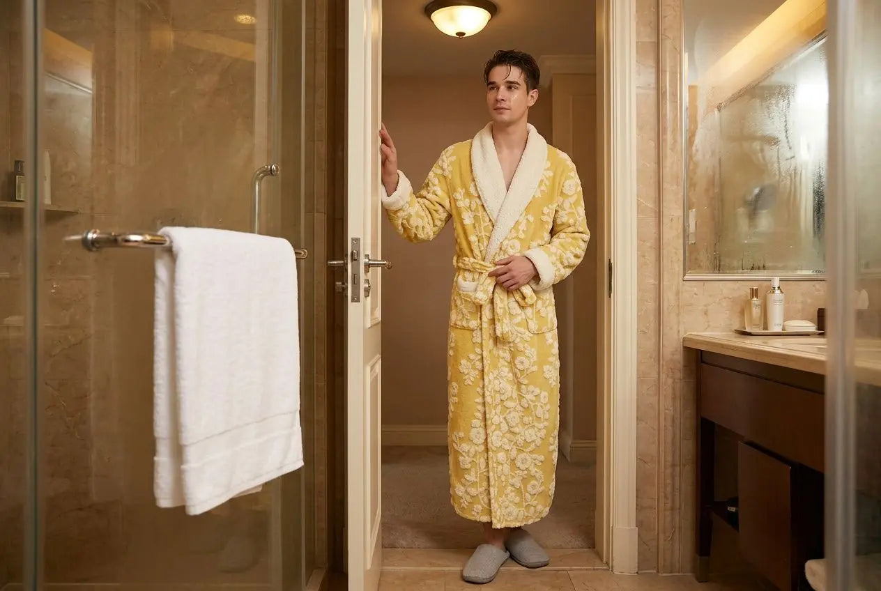 Différence entre peignoir et sortie de bain : le guide complet