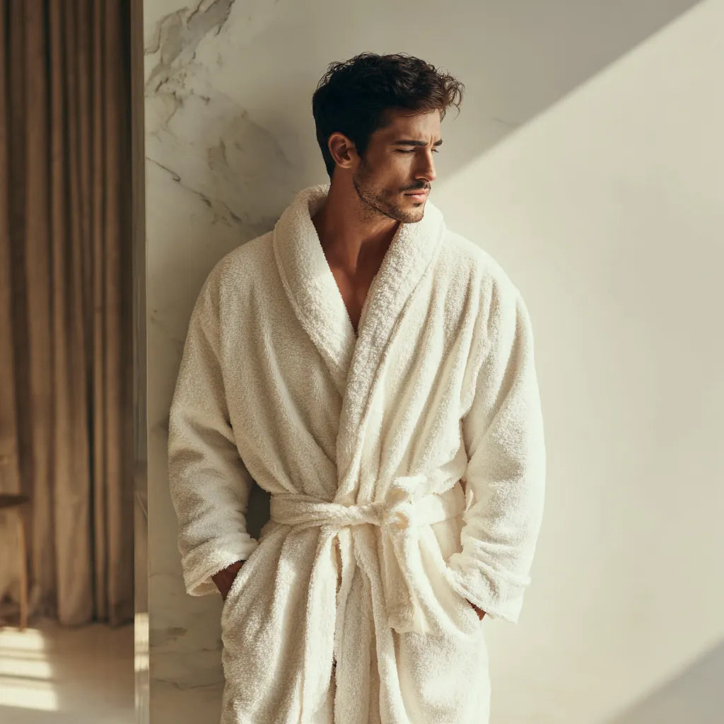 peignoir de bain homme