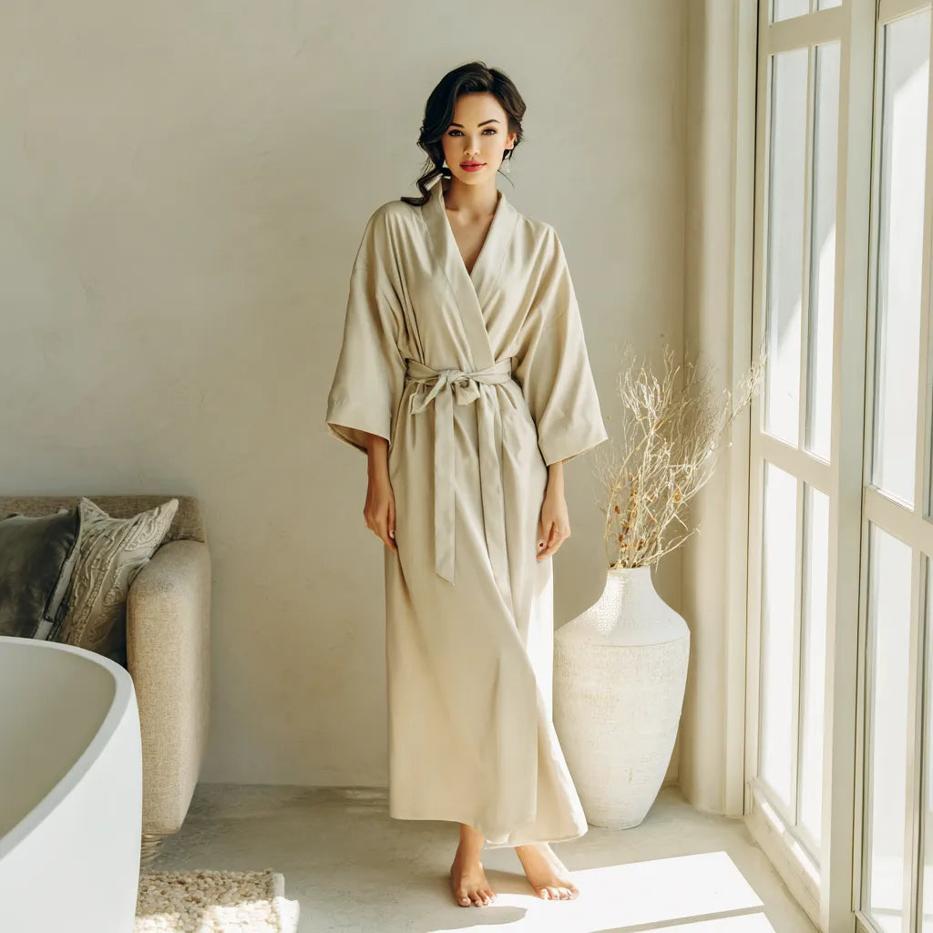 peignoir kimono femme