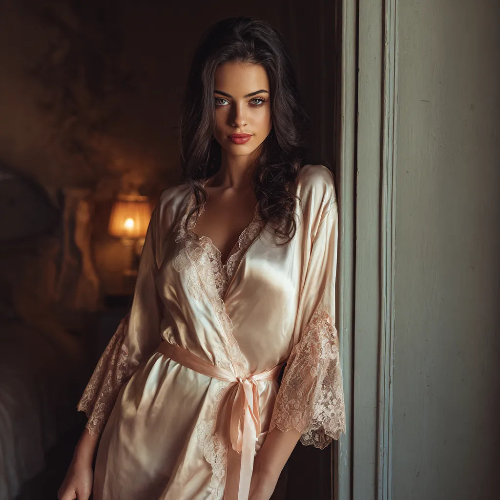 peignoire sexy femme