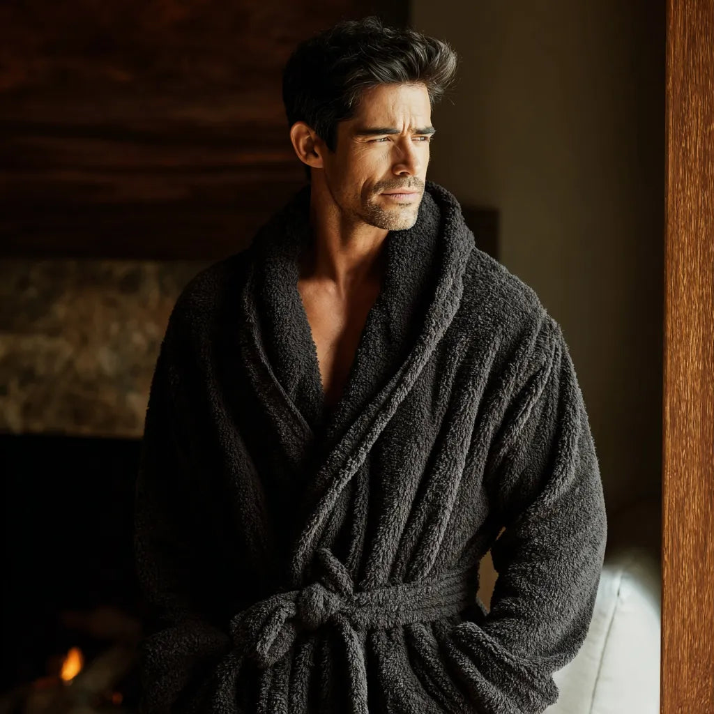 peignoir chaud homme