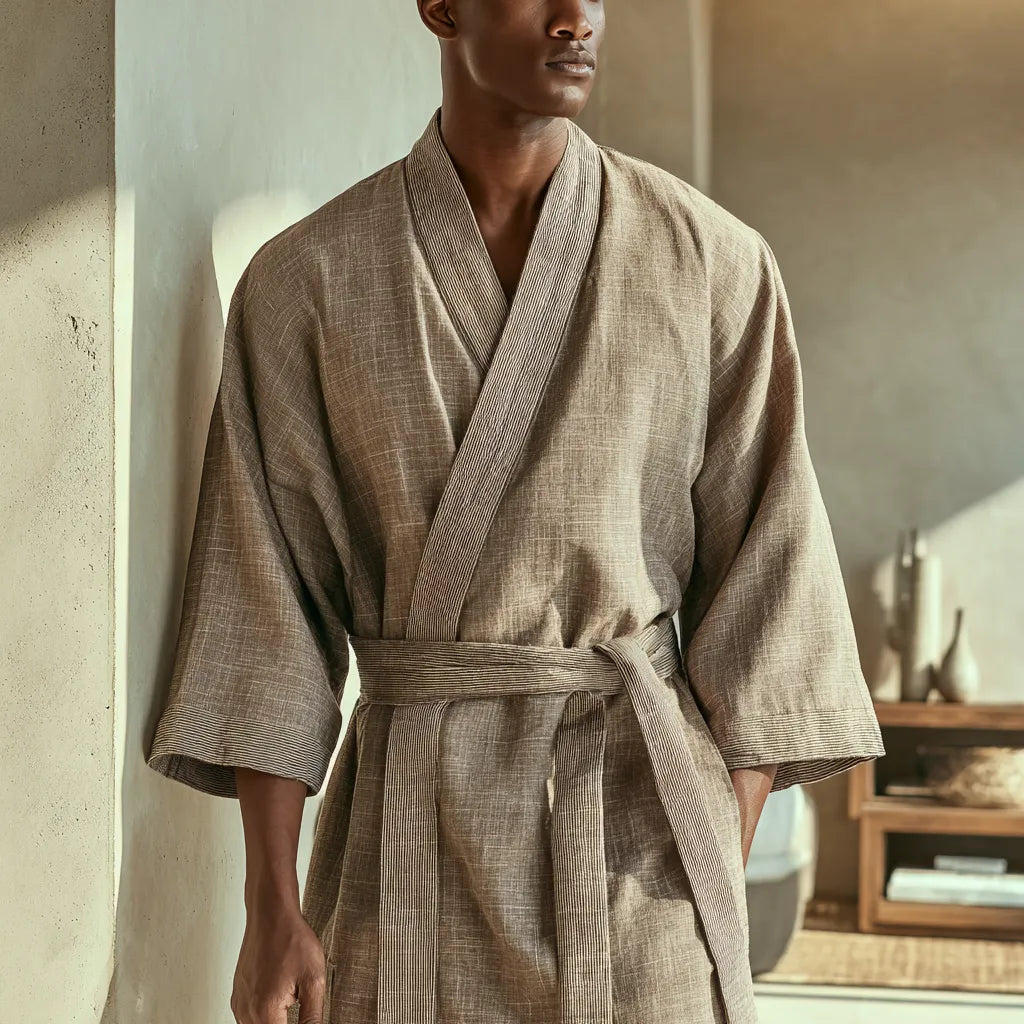 peignoir kimono homme
