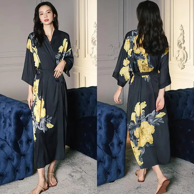 Peignoir kimono