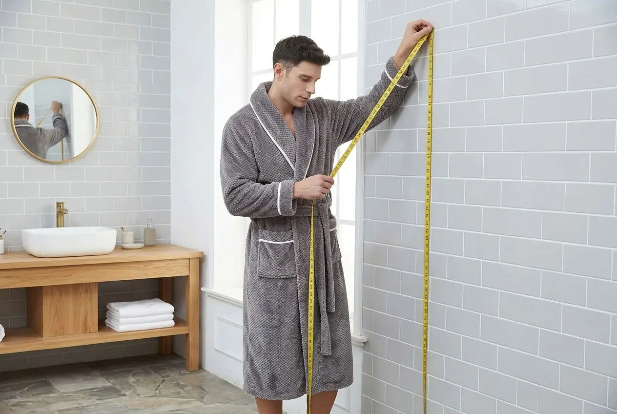 Comment choisir la taille de son peignoir : guide pratique