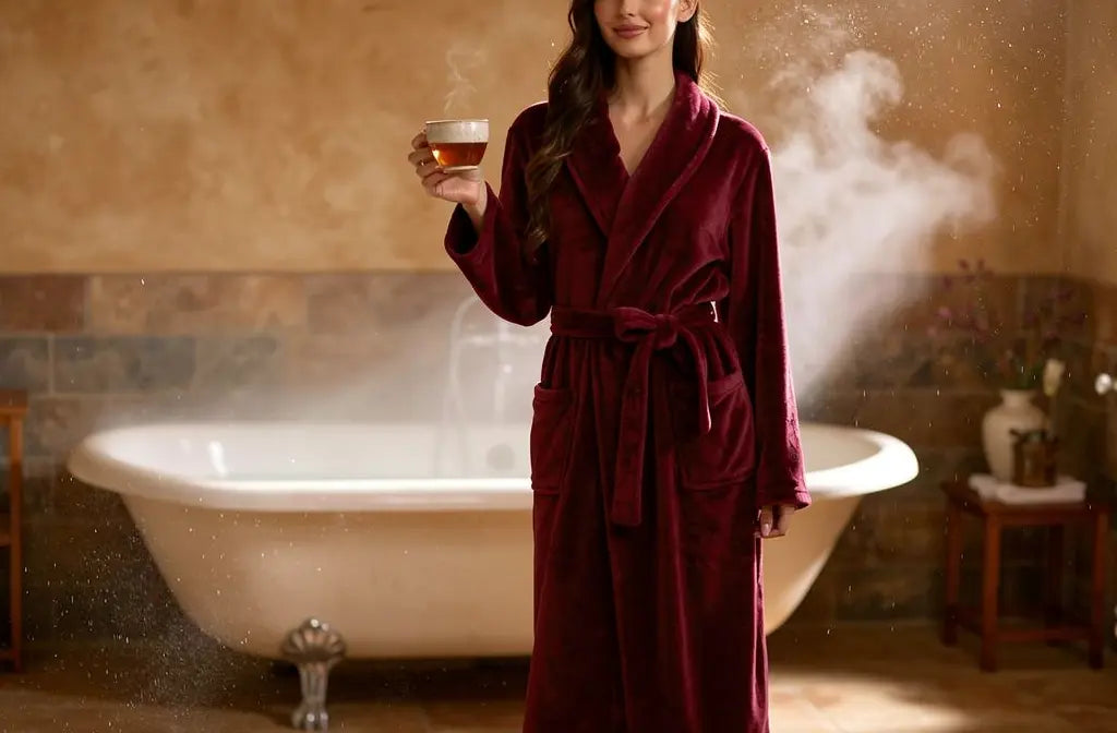 Taille de peignoir femme : guide des tailles pour bien choisir