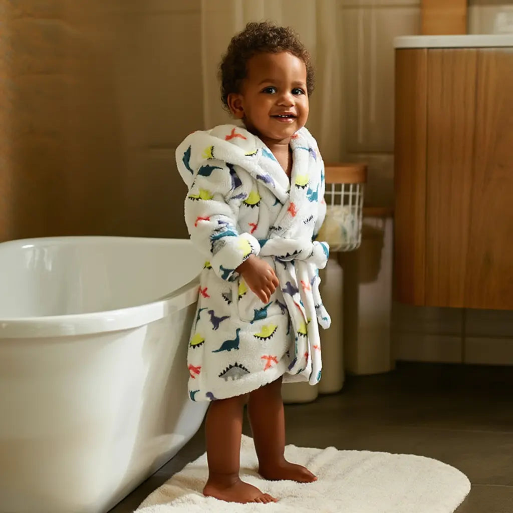 Peignoir bébé après le bain : guide pour bien sécher
