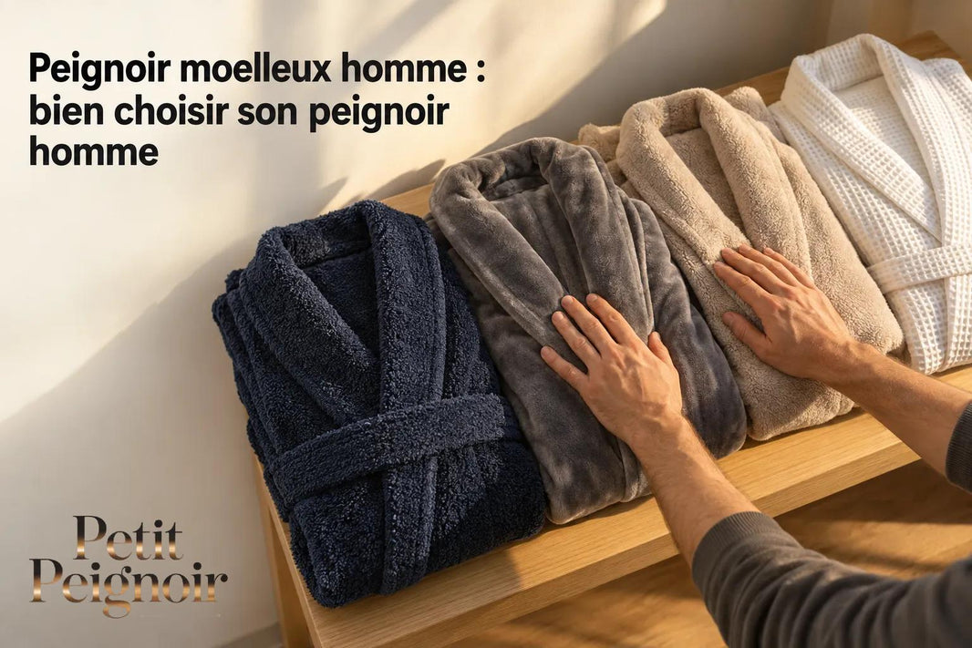 Peignoir moelleux homme : bien choisir son peignoir homme