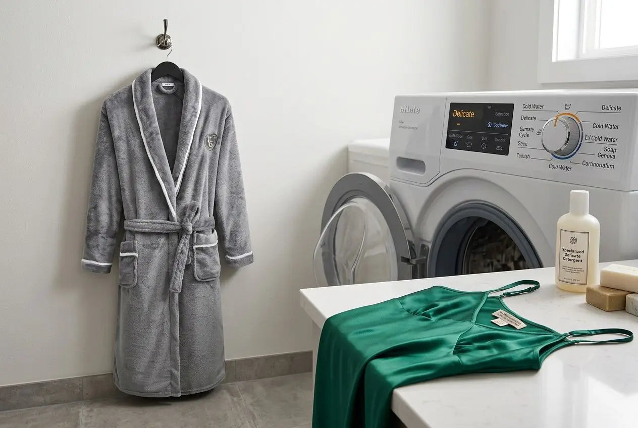 Laver une robe en soie en machine sans l'abîmer