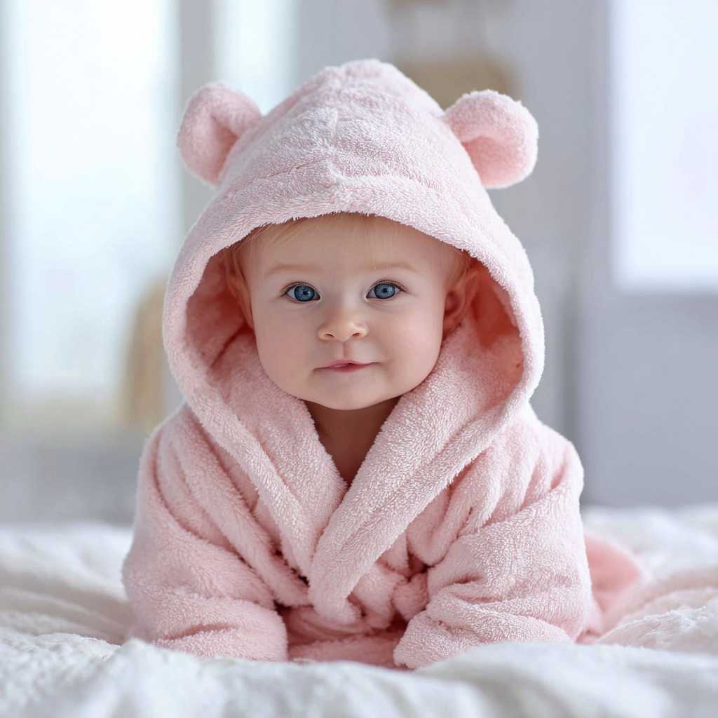 peignoir bebe