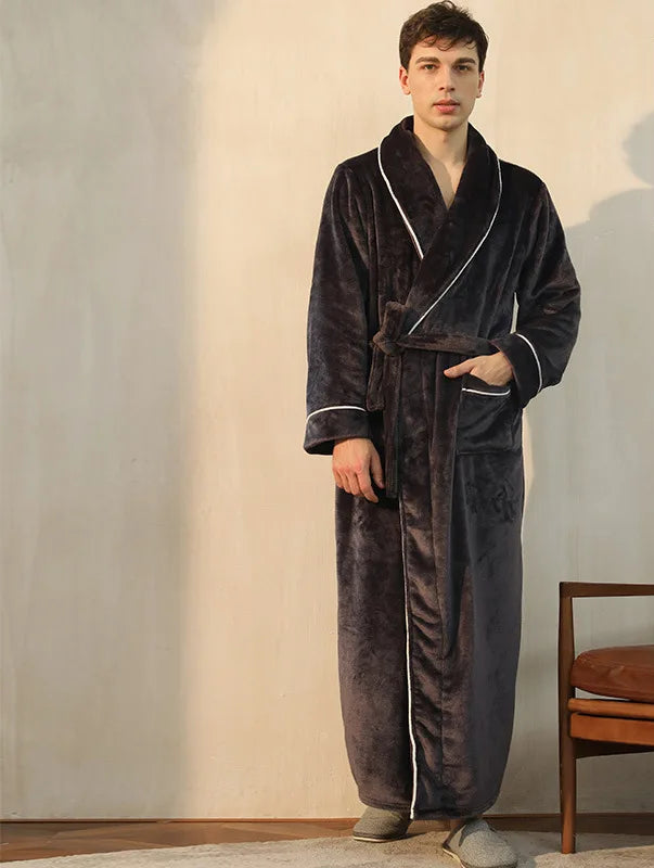 Long peignoir femme