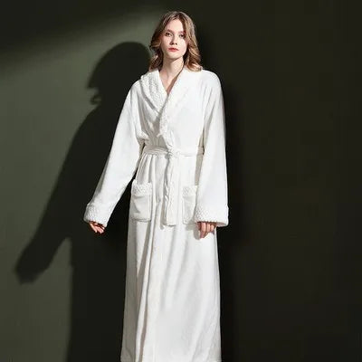 Long peignoir femme