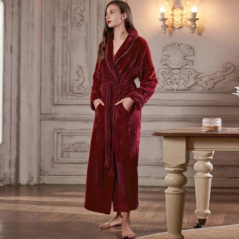 Manteau peignoir femme