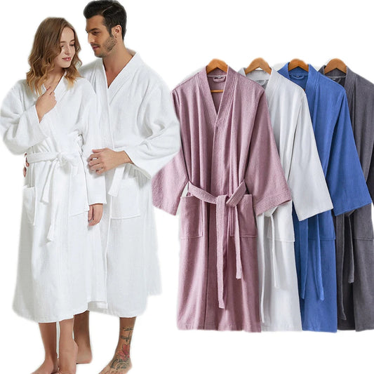 Peignoir 100 coton femme