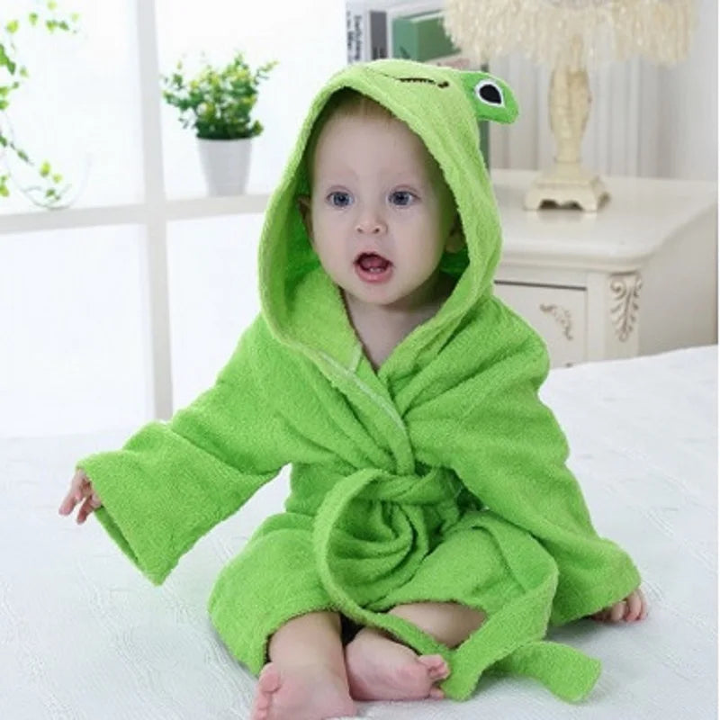 Peignoir bebe fille