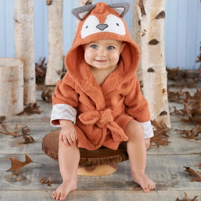 Peignoir bebe fille