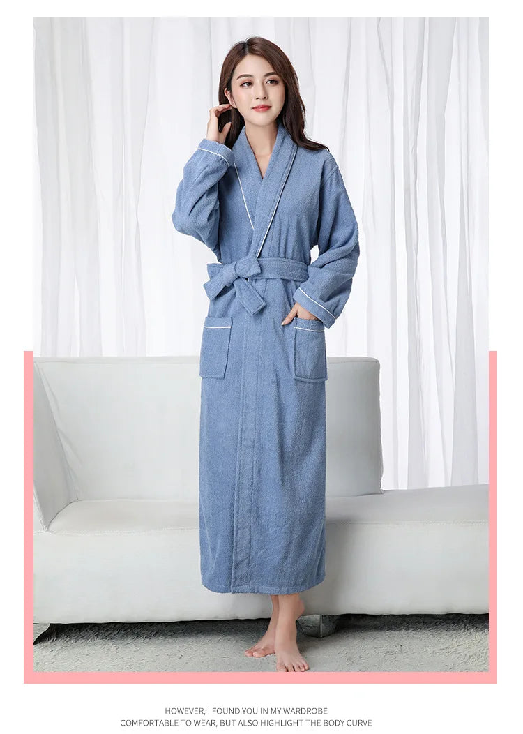 Peignoir coton homme