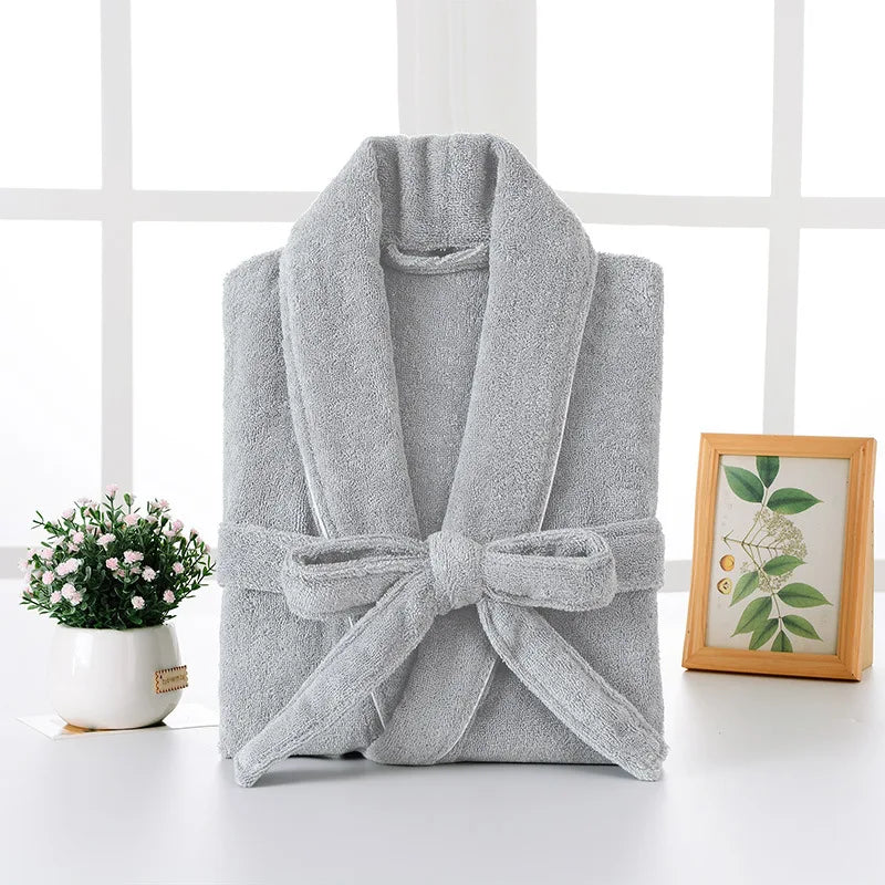 Peignoir coton homme