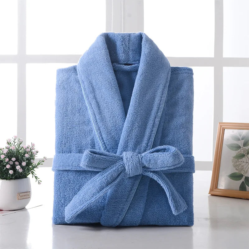 Peignoir coton homme