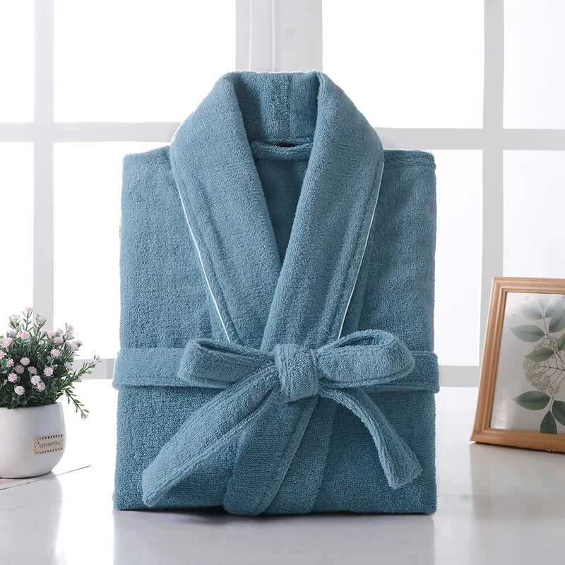 Peignoir coton homme
