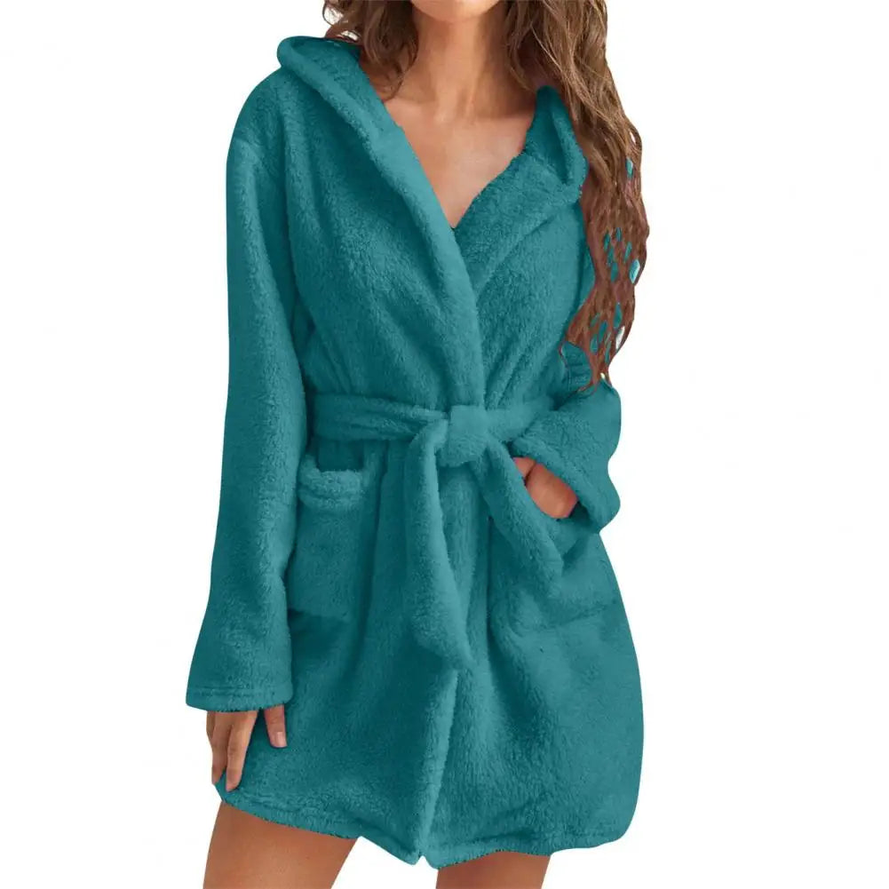 Peignoir court femme