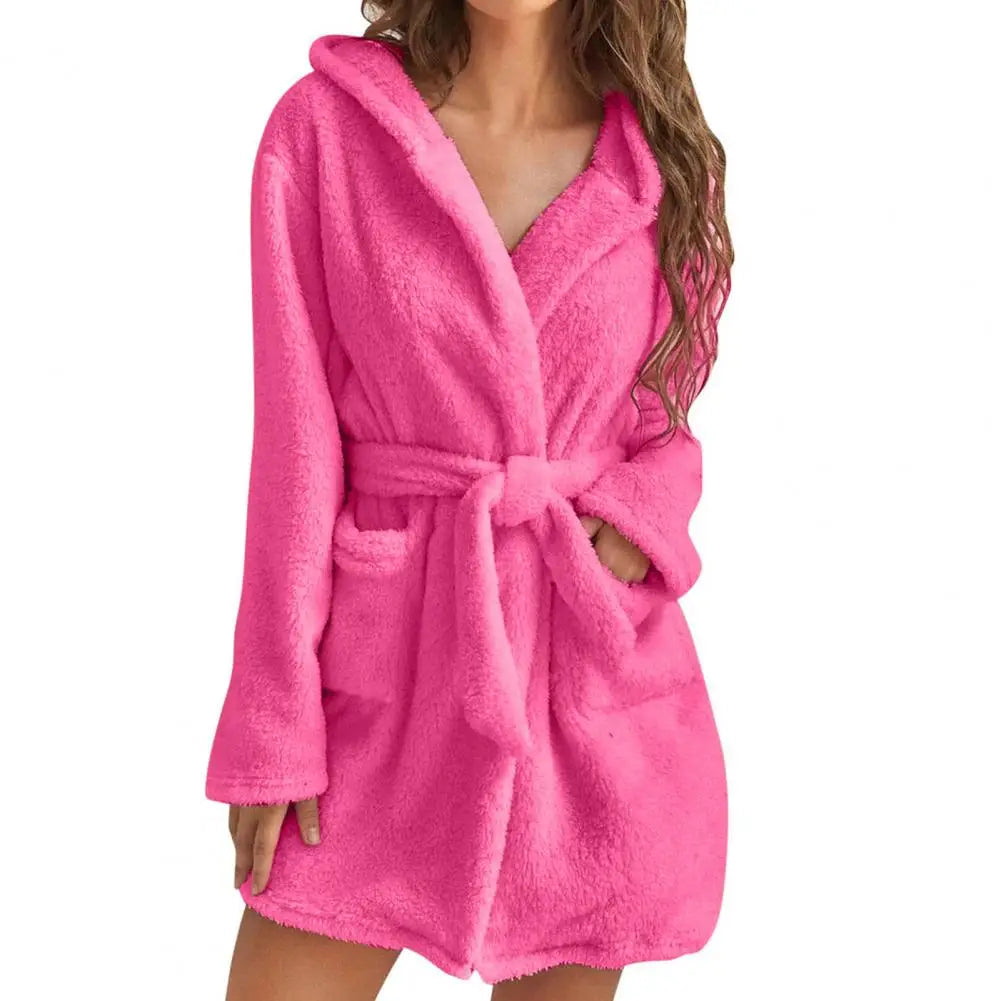 Peignoir court femme
