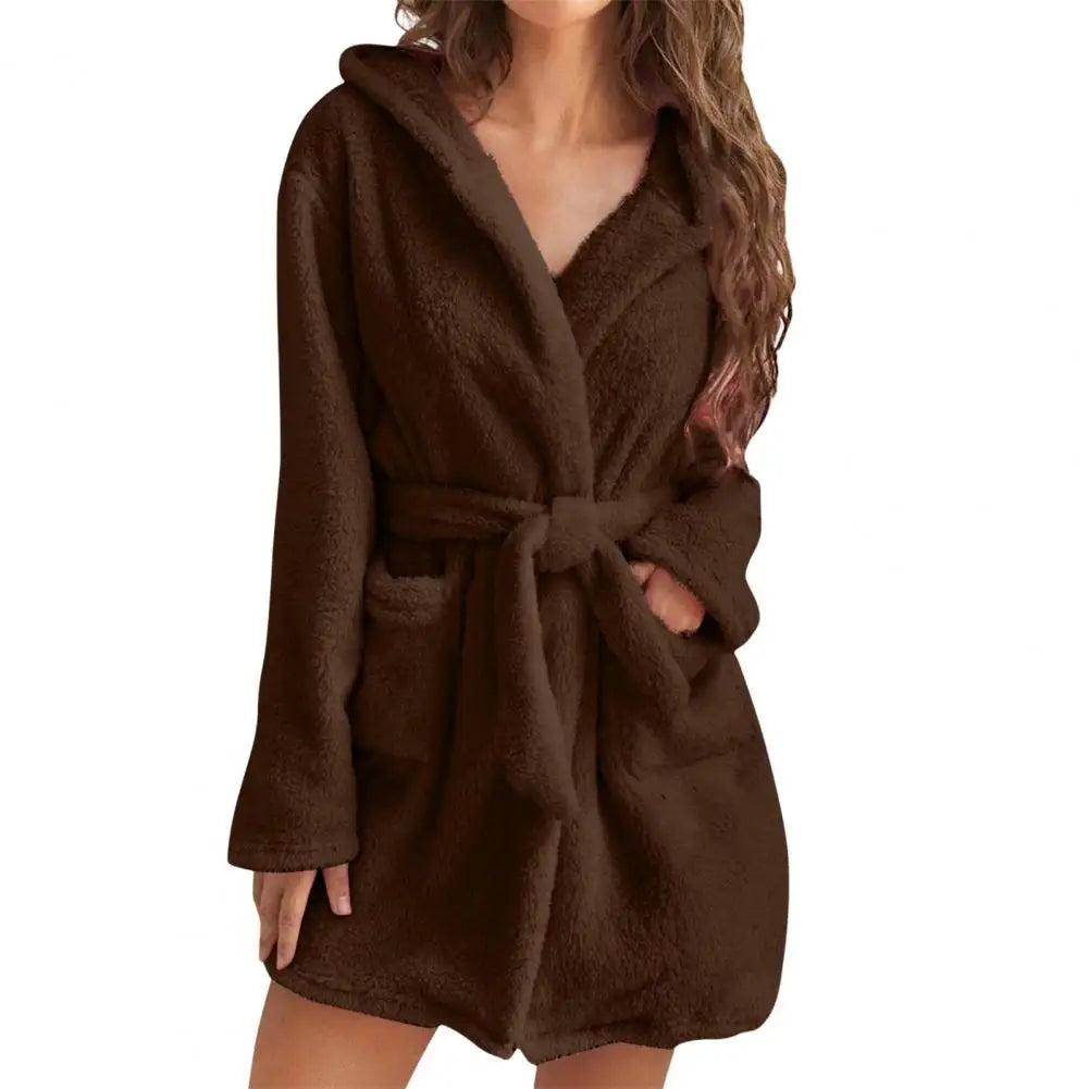 Peignoir court femme