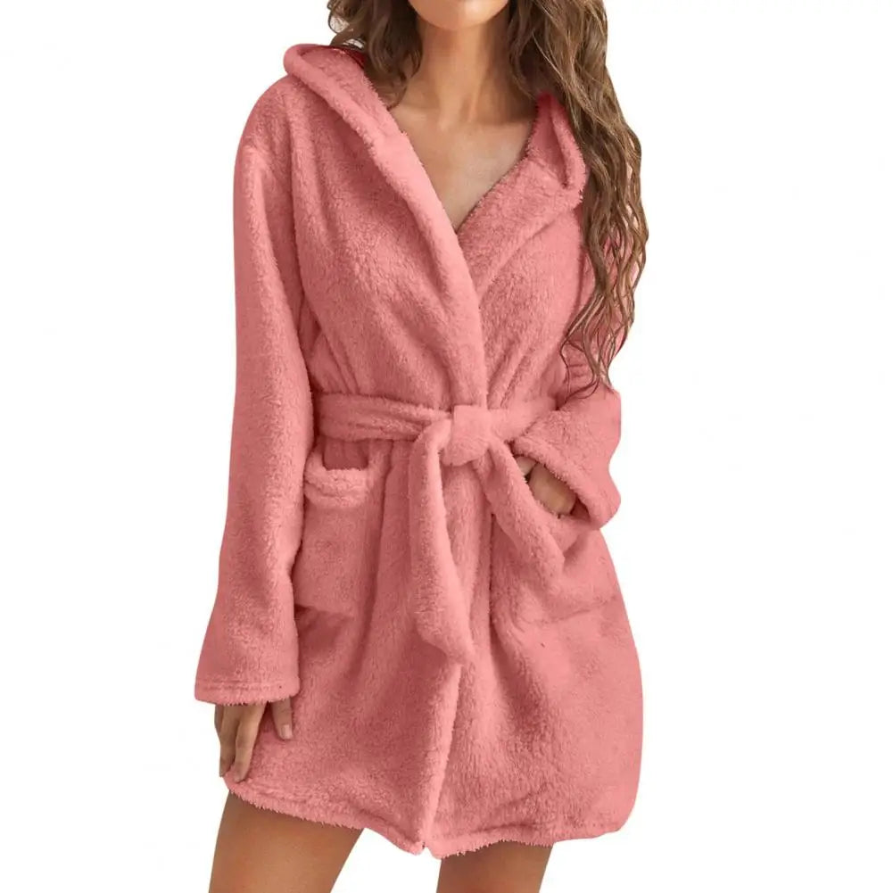 Peignoir court femme