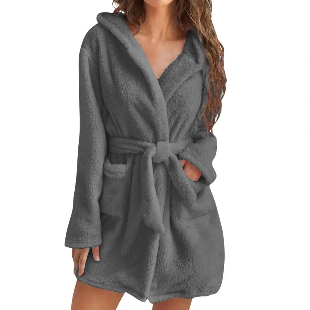 Peignoir court femme
