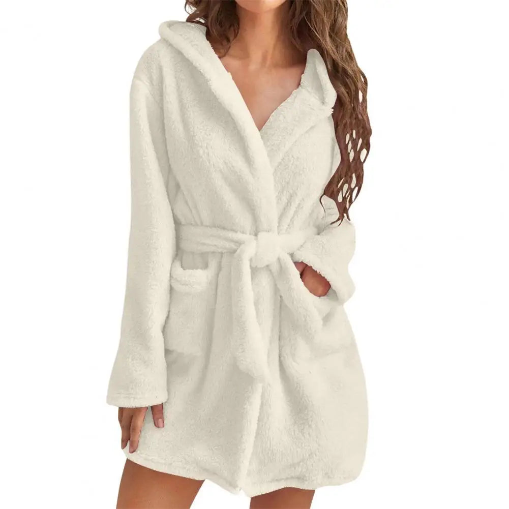 Peignoir court femme