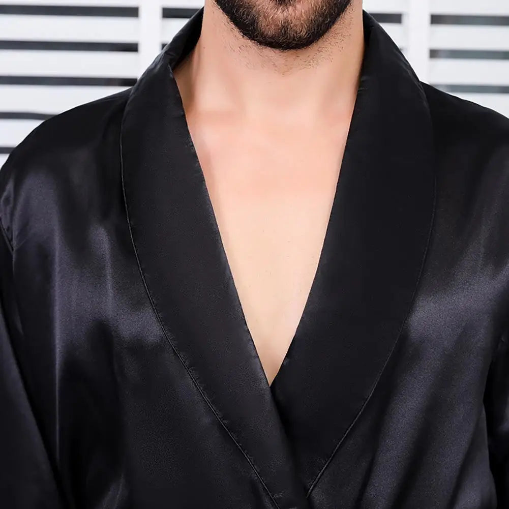 Peignoir court pour homme