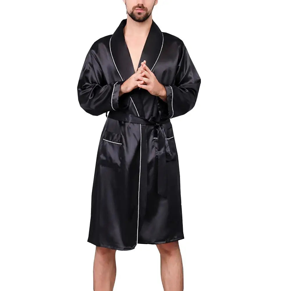Peignoir court pour homme