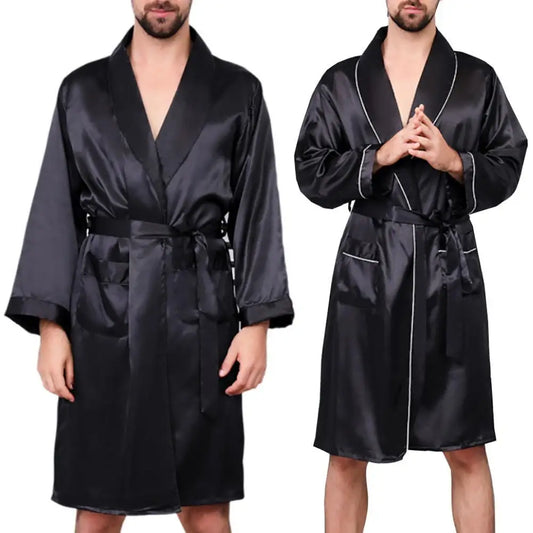 Peignoir court pour homme