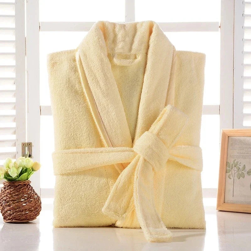 Peignoir de bain femme moelleux