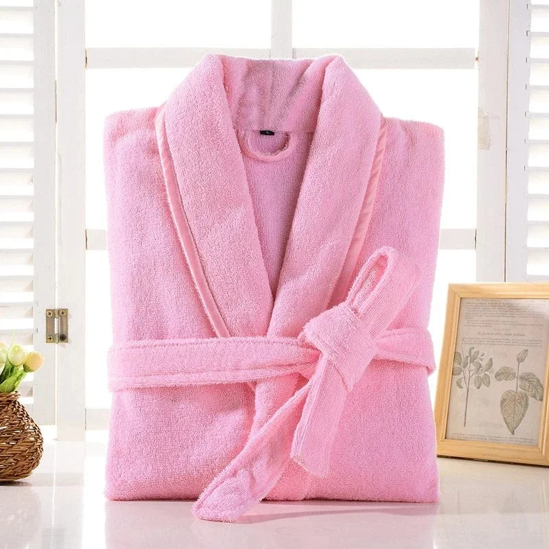 Peignoir de bain femme moelleux