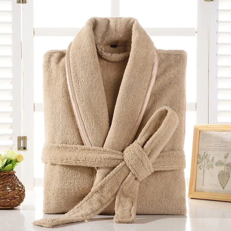 Peignoir de bain femme moelleux