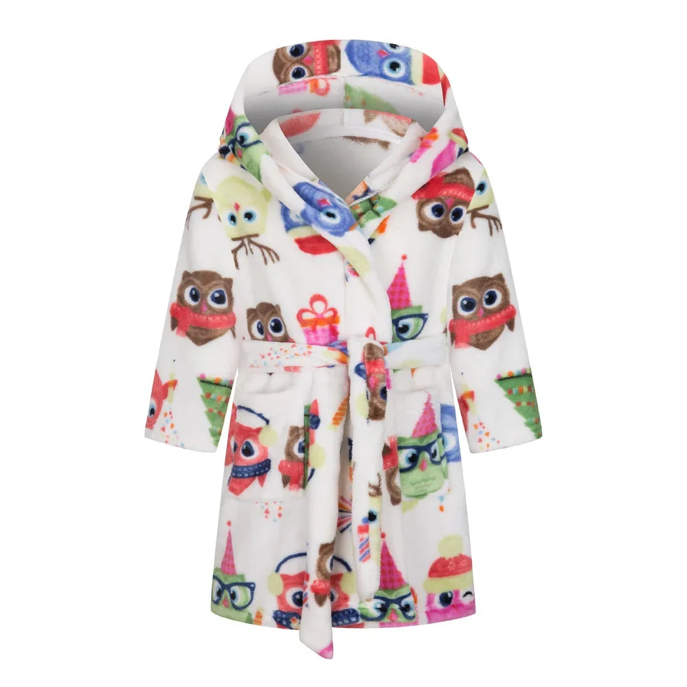 Peignoir de bain fillette