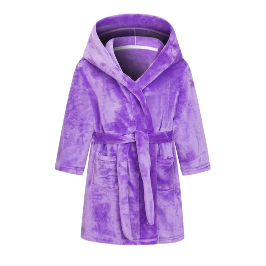 Peignoir de bain fillette