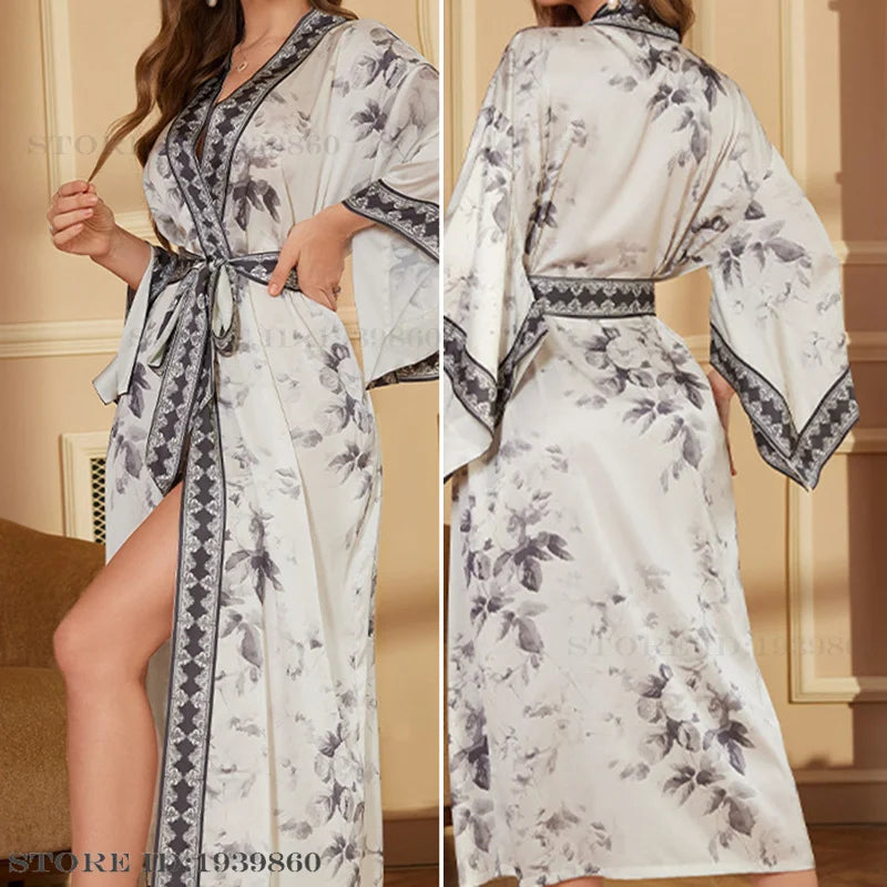 peignoir de chambre femme