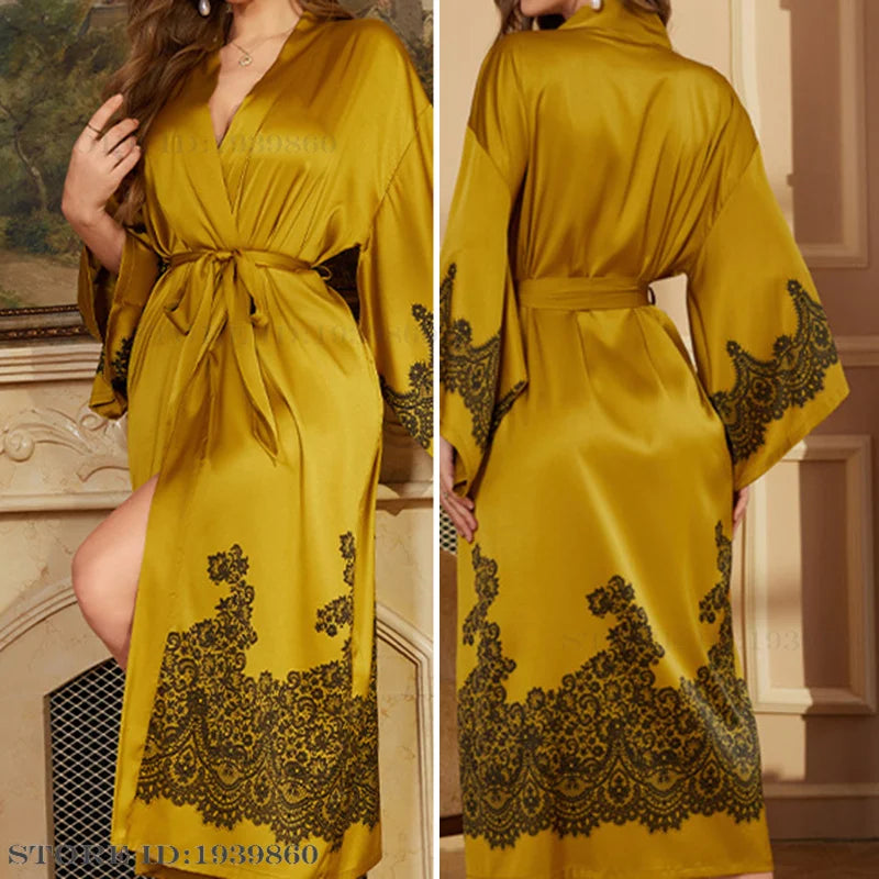 peignoir de chambre femme