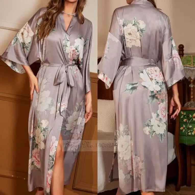 peignoir de chambre femme