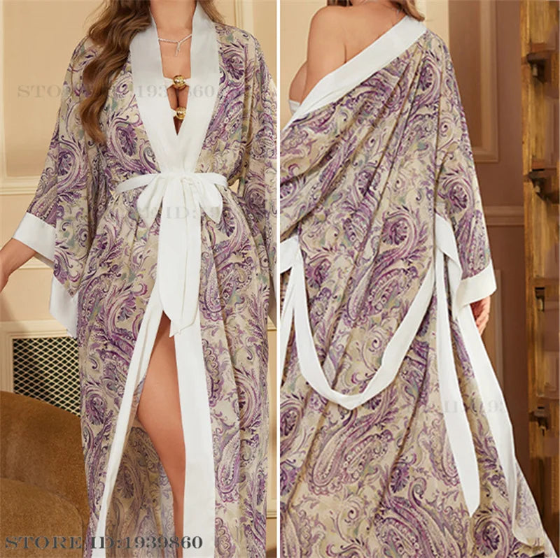 peignoir de chambre femme