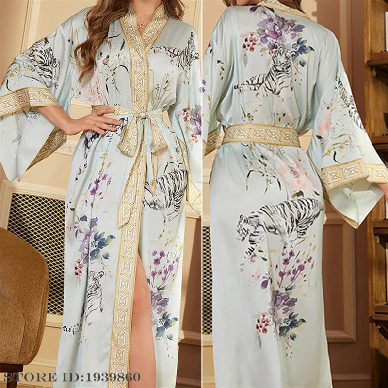 peignoir de chambre femme