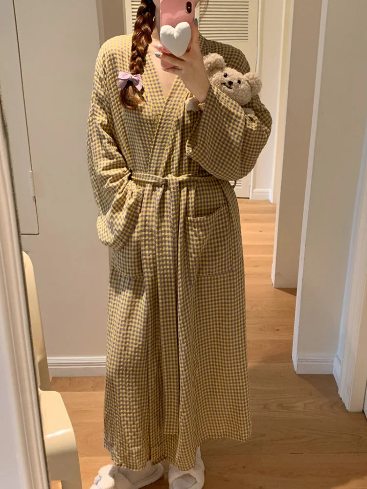 peignoir de douche femme