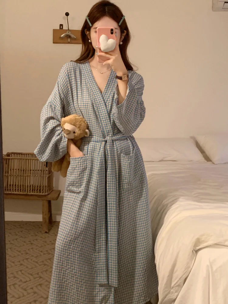 peignoir de douche femme