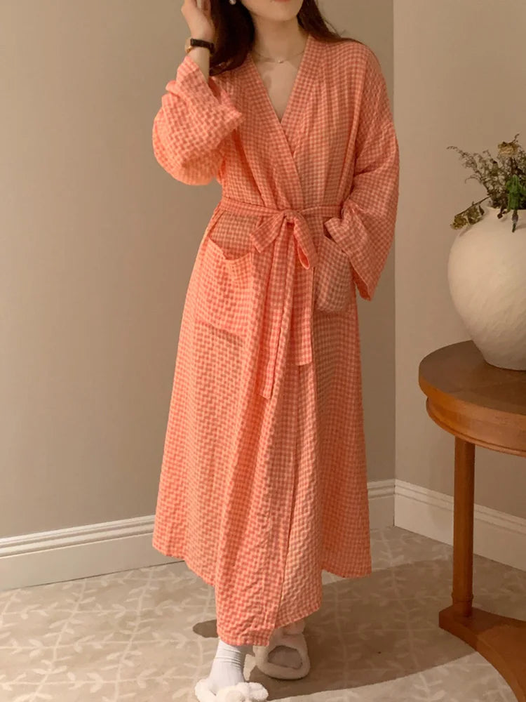 peignoir de douche femme