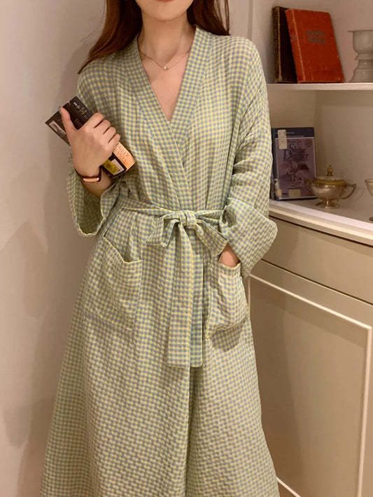 peignoir de douche femme