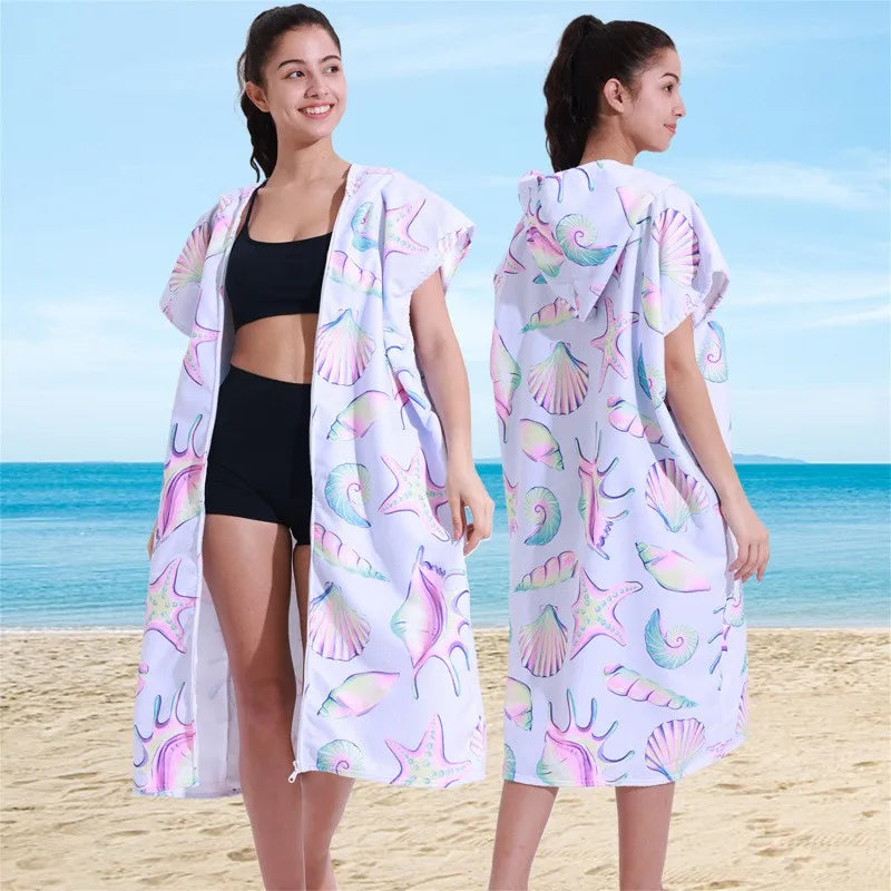Peignoir de plage