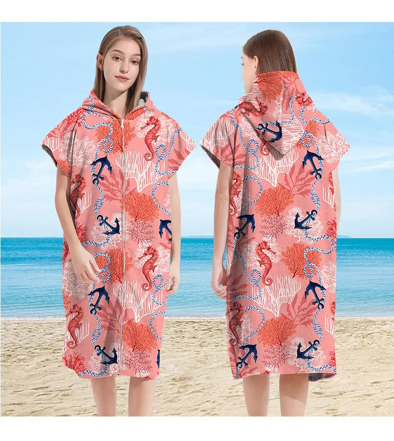 Peignoir de plage