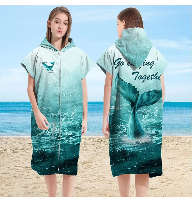 Peignoir de plage