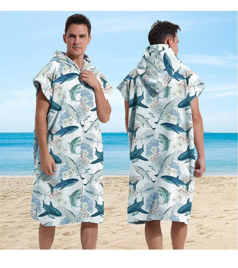 Peignoir de plage